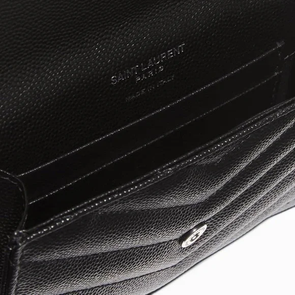 NWT Saint Laurent Monogramme Card Case V Flap - Picture 16 of 16